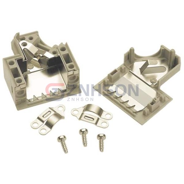 HARTING 09670370573: Premium Two-Piece Backshell Connector for Secure & Shielded Connections