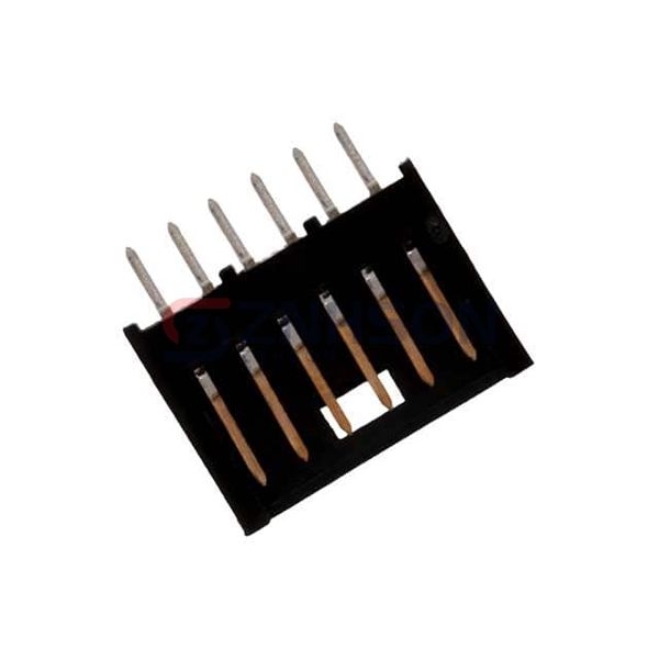 TE Connectivity AMP Connectors 280372-2 Vertical Header Connector | 6-Pin 2.54mm Pitch