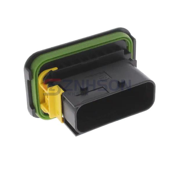 TE Connectivity AMP Connectors 1-1564407-1: High-Quality Rectangular Plug Connector | 16-Position Panel Mount