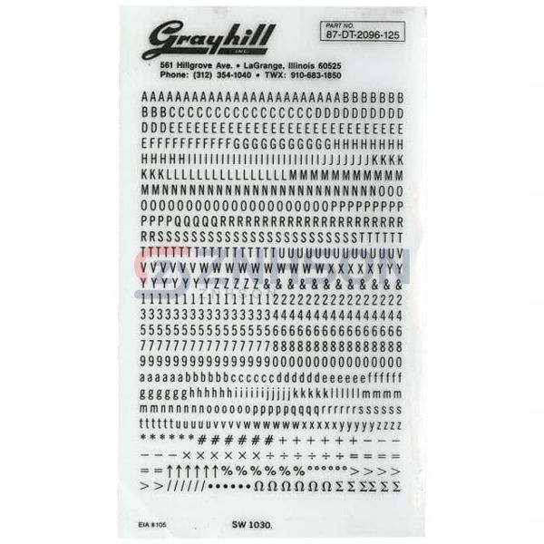 87-DT-2096-125 Preview